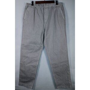 Outerknown Men's XL Gray Elastic Waist‎ Pull On Pants